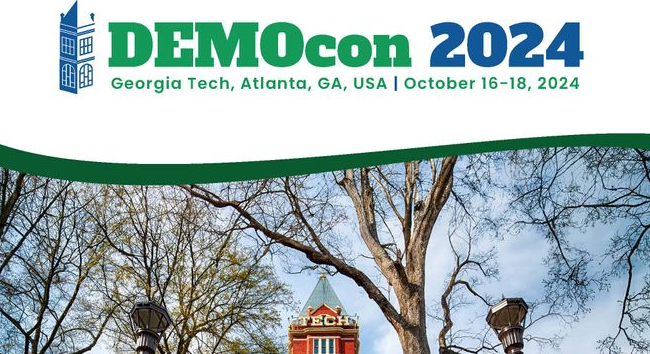 Participación en DEMOcon 2024 en Atlanta, Georgia, Estados Unidos