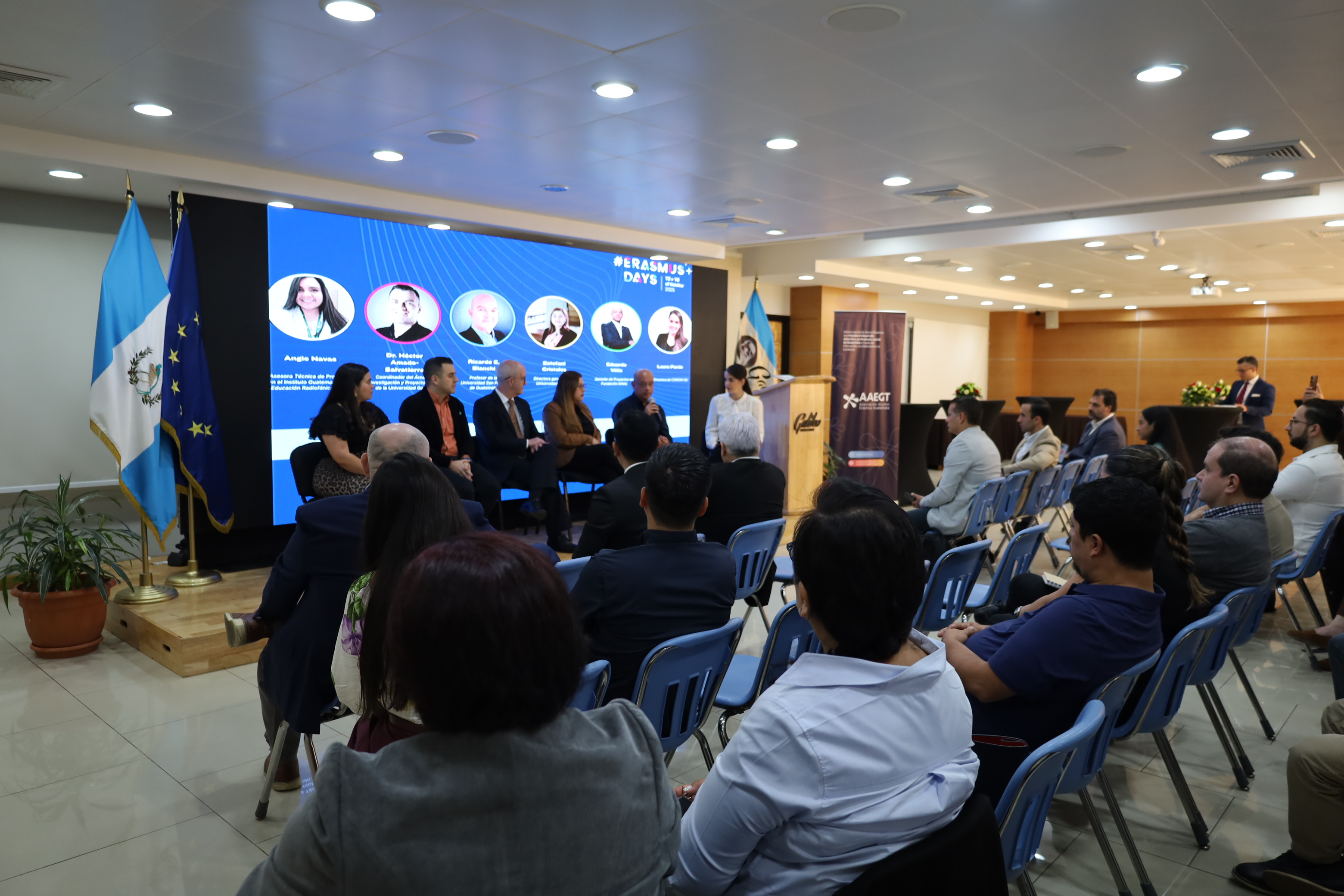 ECOCredGT participa en el evento Erasmus Talks Guatemala 2025
