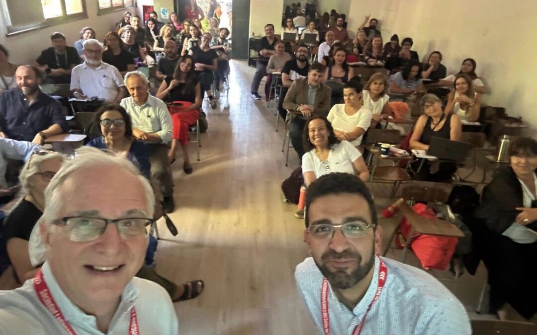 Socios proyecto ECOCredGT presentes en las Jornadas internacionales de la Universidad de Chile.